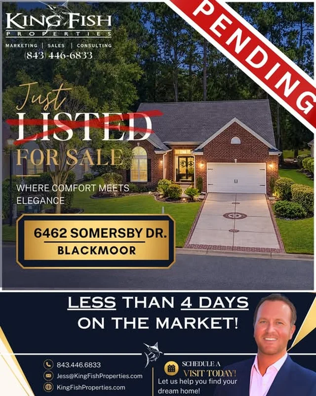 A recent Jess Fisher, King Fish Properties marketing post