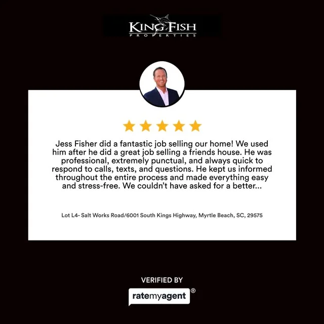 A recent Jess Fisher, King Fish Properties marketing post